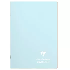   Füzet Clairefontaine Koverbook Blush A/5 48 lapos PP borítású vonalas jégkék