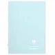Füzet Clairefontaine Koverbook Blush A/5 48 lapos PP borítású vonalas jégkék