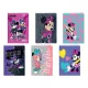 Füzet  Play Minnie Mouse csillogós A/5 tűzött 50 lapos kockás