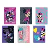 Füzet Play Minnie Mouse csillogós A/5 tűzött 50 lapos vonalas