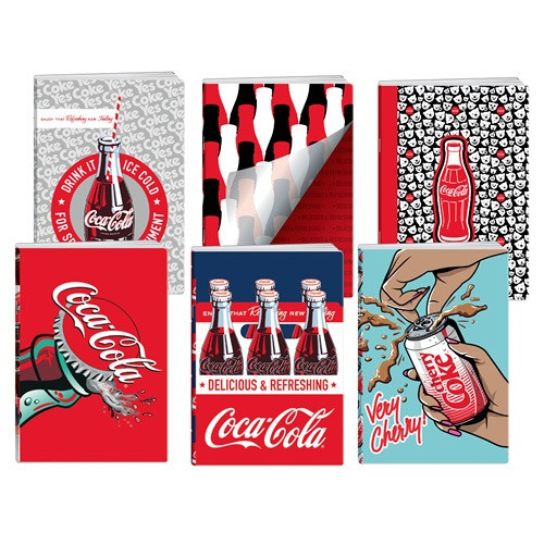 Füzet Bestbuy Coca-Cola A4 50 lapos kockás