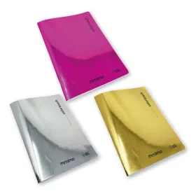   Füzet Mitama nagyalakú tűzött, 40+2 lapos, 80gr., 5mm négyzethálós, SPECIAL GLAMOUR