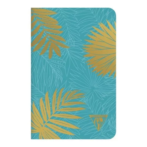 Füzet Clairefontaine Neo Deco Mid-Season 11x17 cm, 48 lapos, vonalas, puha fedeles, vegyes