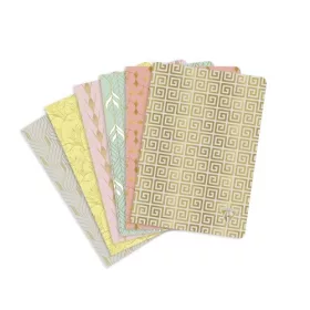   Füzet Clairefontaine Neo Deco Spring/Summer 14,8x21 cm 48 lapos vonalas, vegyes