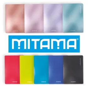   Füzet Mitama Maxi A/4 42 lapos vonalas vegyes metál színű