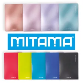   Füzet Mitama Maxi A/5 42 lapos vonalas vegyes metál színű