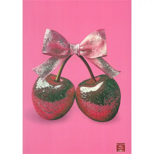 Füzet Pigna Glitter and Bow A/4 tűzött 50 lapos kockás