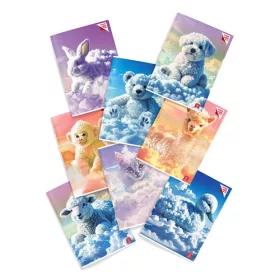 Füzet Pigna Super Cute Clouds A/4 tűzött 50 lapos vonalas