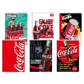   Füzet Statovac Best Buy Coca-Cola A4 tűzött 50 lapos sima 2026