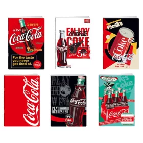   Füzet Statovac Best Buy Coca-Cola A5 tűzött 50 lapos kockás 2026