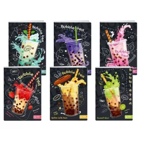 Füzet Statovac Play Bubble Tea A4 tűzött 50 lapos kockás