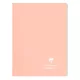 Spirálfüzet Clairefontaine Koverbook Blush A/4 80 lapos PP borítású vonalas korall