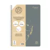 Spirálfüzet Clairefontaine Forever Premium A/4 60 lapos, vonalas