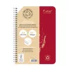 Spirálfüzet Clairefontaine Forever Premium A/5 60 lapos, vonalas