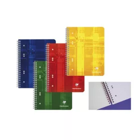 Spirálfüzet Clairefontaine Studium A/5+ 80 lapos kockás