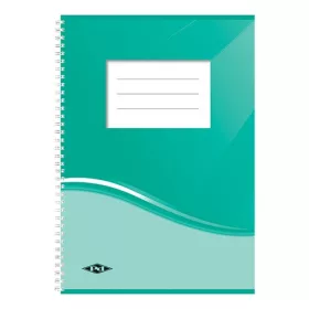   Spirálfüzet pd A/4 60 lapos mikroperforált lyukasztott sima