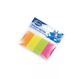   Oldaljelölő papír Forofis 20x50mm 4x40 lapos vegyes színekben