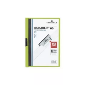 Clip-mappa Durable Duraclip A/4 60 lapig zöld