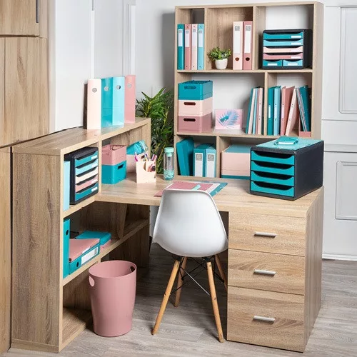 Irattartó box műanyag Exacompta Skandi 4+2 fiókos