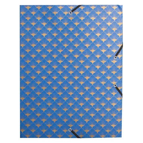 Füzetbox karton Exacompta NeoDeco A/4 25 mm gerinccel prespán vegyes színek