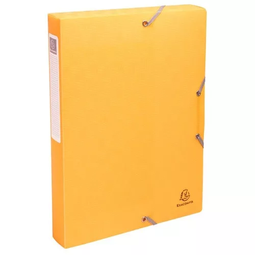 Füzetbox PP Exacompta Pop N Co A/4 40 mm gerinccel vegyes színek