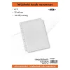 Lefűzhető tasak pd A/4 38 mic. narancsos 100 db/csomag