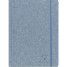 Gumis mappa Clairefontaine Jeans & Cocoa 24x32 cm, Jeans