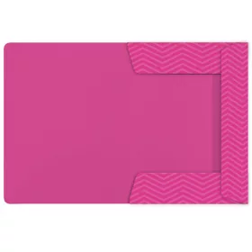 Gumis mappa Online Barbie A/4 karton Malibu, Pink vegyes