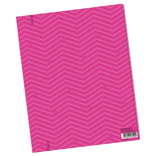 Gumis mappa Online Barbie A/4 karton Malibu, Pink vegyes