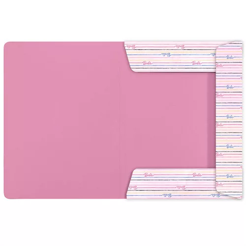 Gumis mappa Online Barbie A/4 karton Malibu, Pink vegyes