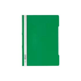 Gyorsfűző PVC Durable A/4 áttetsző előlap zöld
