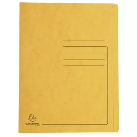 Gyorsfűző papír Exacompta A/4 prespán 355g sárga