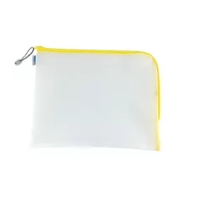   Irattartó tasak Herma A4+ 36x28 cm, univerzális, zippes sárga