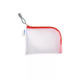   Irattartó tasak Herma A6 19x14 cm, univerzális, zippes piros