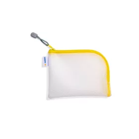   Irattartó tasak Herma A6 19x14 cm, univerzális, zippes sárga