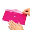 Irattartó tasak Herma DL 22x12 cm patentos pink