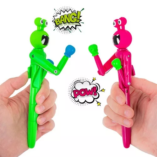 Golyóstoll Trendhaus LITTLE MONSTER bokszolós figura, 3 féle