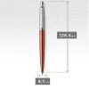 Golyóstoll Parker Jotter narancs- ezüst klipsz 1953189