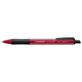   Golyóstoll Stabilo pointball NatureCOLORS Wildflowers Edition burgundi