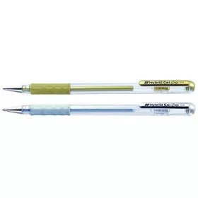 Roller Pentel Hybrid K118-X 0,8 mm 2 db arany+ezüst MT