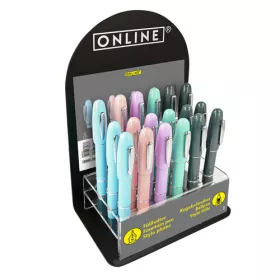   Display golyóstoll+töltőtoll Online Highway vegyes színek