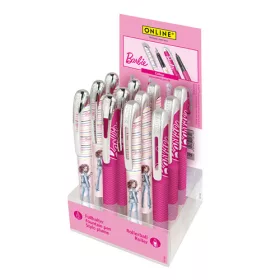 Display Töltőtoll+Roller Online Barbie 12 db-os vegyes