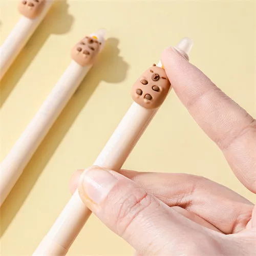 Zselés toll Lazy Stars 0,5 mm radírozható capybara piros betéttel