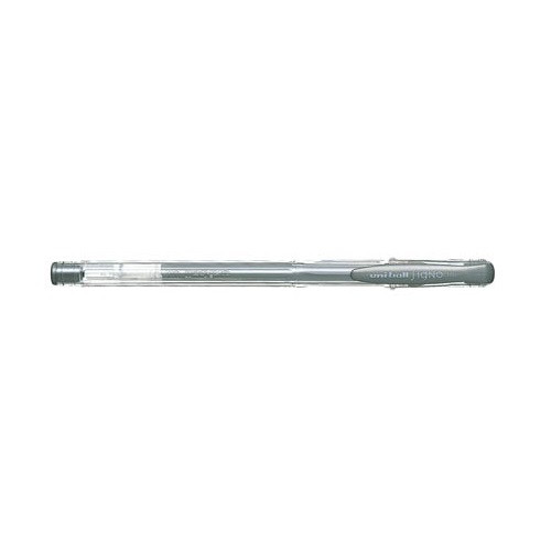 Zselés toll Uni UM-100 0,5 mm ezüst