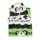 Zseléstoll panda pompom