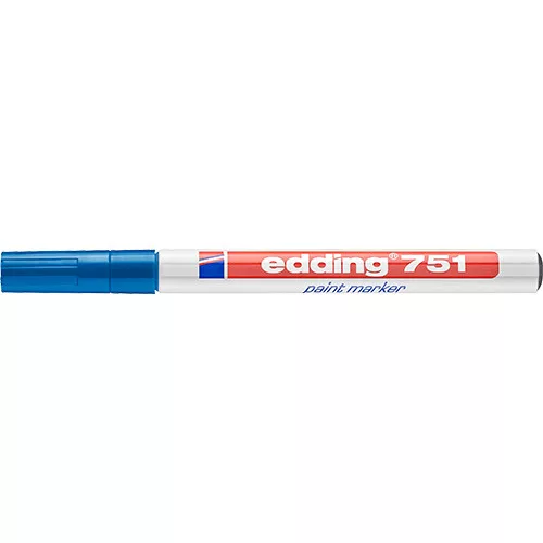 Lakkmarker Edding 751 kék