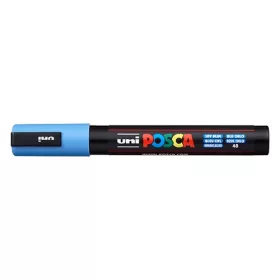 Marker Uni Posca PC-5M égszínkék, 1,8-2,5 mm