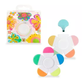   Szövegkiemelő Trendhaus virágforma 5 in 1 spinner funkcióval