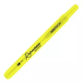 Szövegkiemelő Writech Fluo Click sárga
