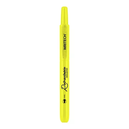 Szövegkiemelő Writech Fluo Click sárga